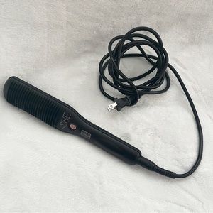 SHE Beyond the Beauty Brush N Go X2 HB-Black Ceramic Heat Brush Straightener